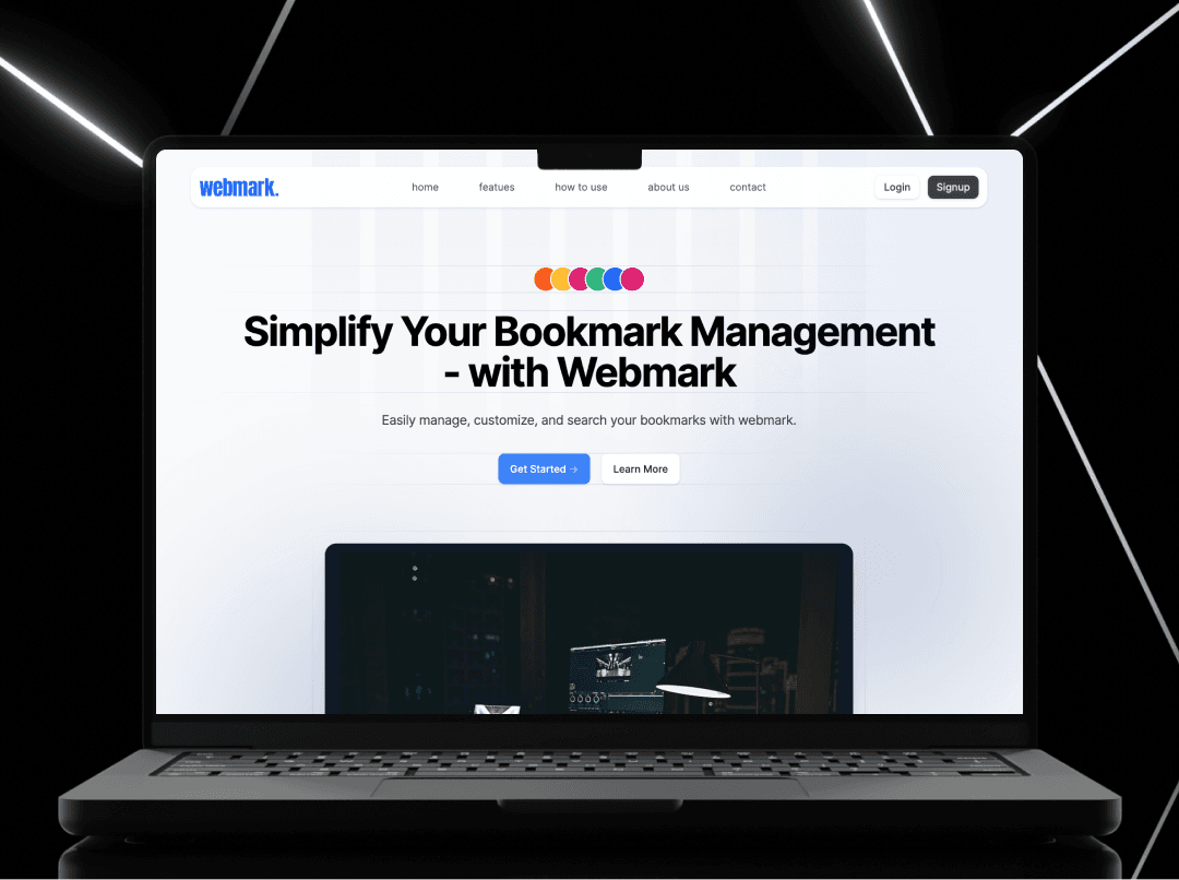 Webmark screenshot